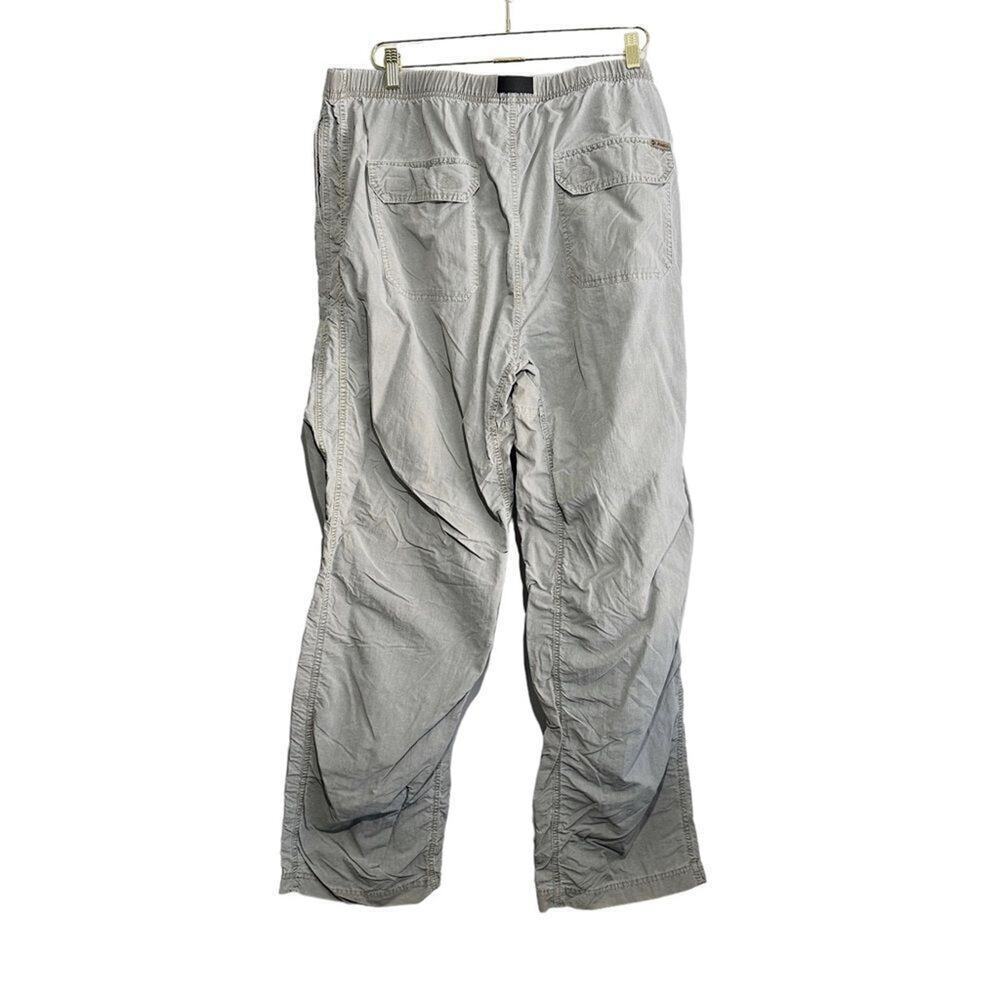 Vintage Gramicci Belted Hiking Pants Men's XXL Gray Outdoor Climbing - Picture 2 of 6